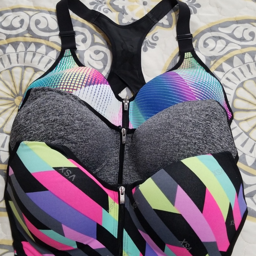 (Qty3) VSX Victoria's Secret sports bra